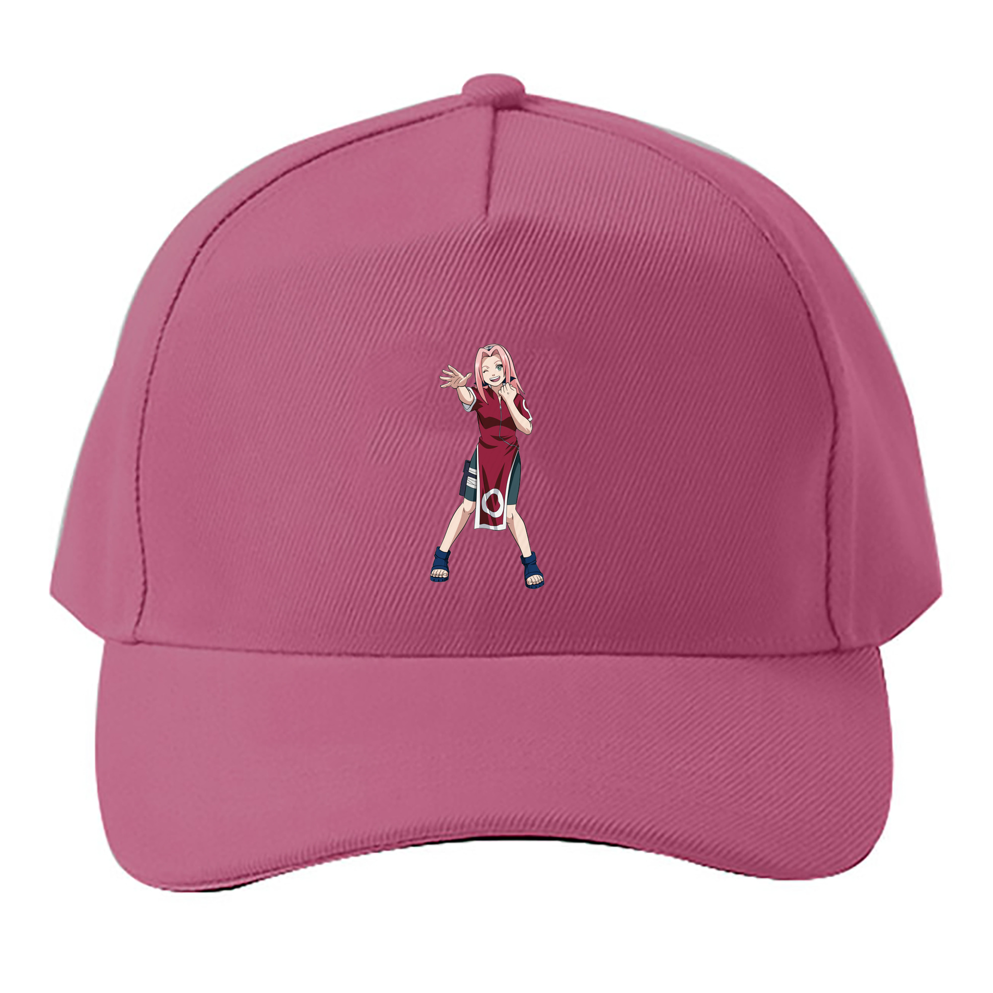 （画像用） NARUTO -ナルト- 春野サクラ Haruno Sakura ベースボールキャップ 綿100％ 男女兼用 帽子 スポーツ